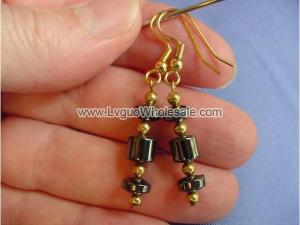 Hematite Earrings